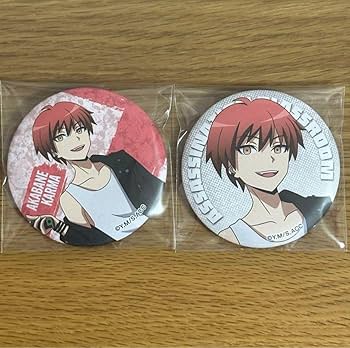 Amazon.co.jp: 暗殺教室 赤羽 業 ポップアップ マルイ 缶バッチ